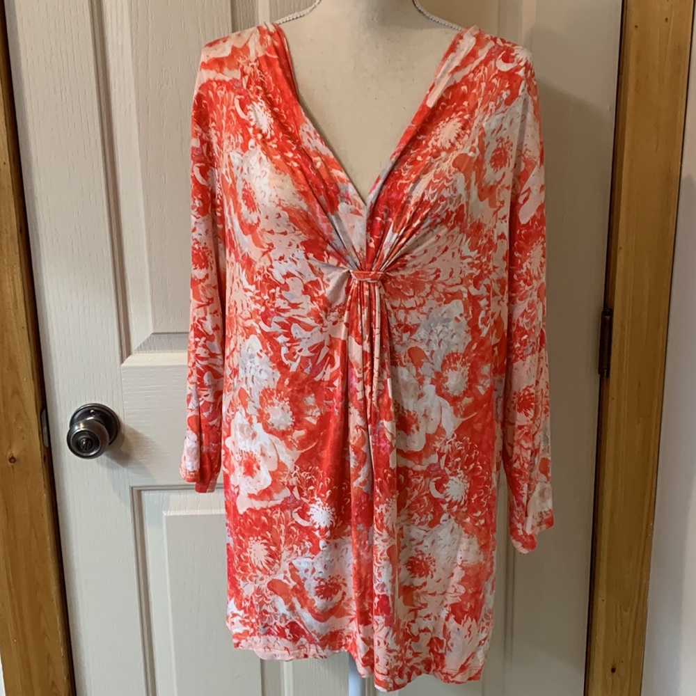 EUC Coral Colored Shirt
